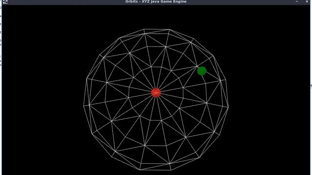 Orbits demo - XYZ Java Game Engine смотреть онлайн