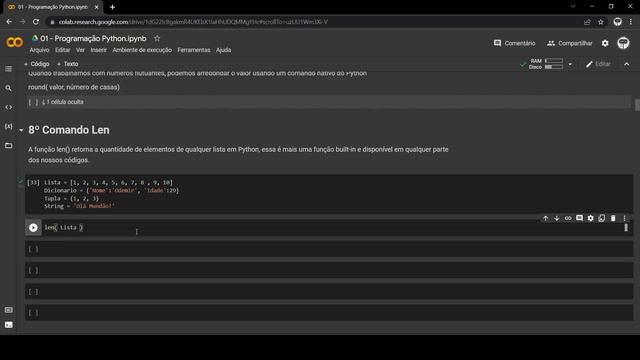 Python para análise de dados - #09 Comando Len смотреть онлайн