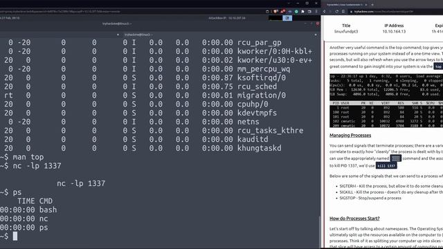TryHackMe Linux Fundamentals 3 Walkthrough смотреть онлайн