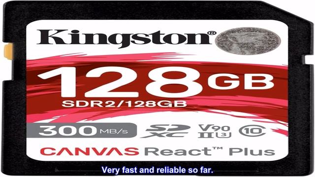 Great product - Kingston Canvas React Plus 128GB SD Card | SDXC UHS-II | 300R/260W U3 V90 | Full H смотреть онлайн