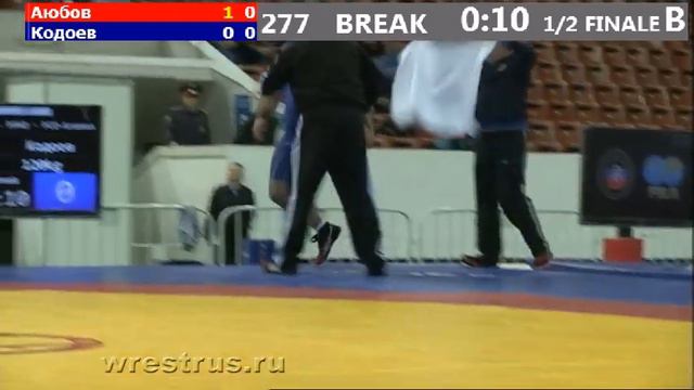 ЧР по греко-римской борьбе-2013 Аюбов - Кодоев. смотреть онлайн