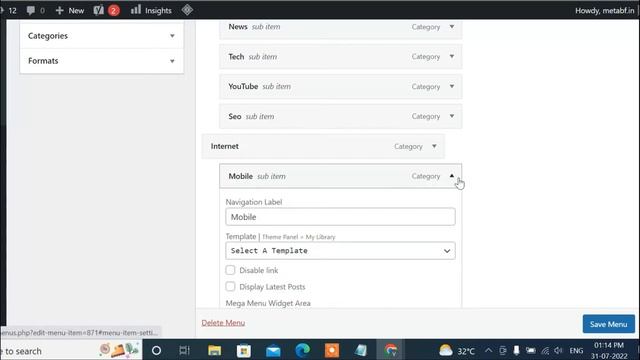 How to Remove/Delete Category Only WordPress Menu | Remove/Delete Category From WordPress Menubar смотреть онлайн