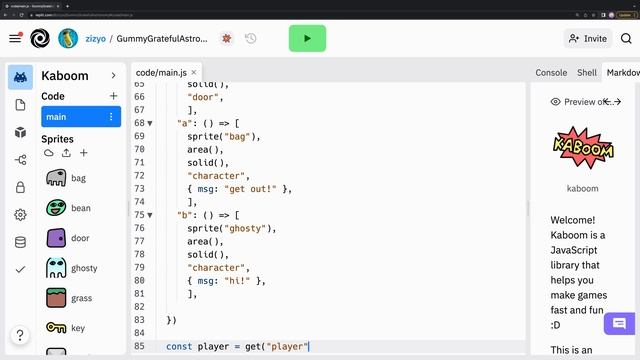 Code an RPG Game Using JavaScript in 2½ Minutes смотреть онлайн