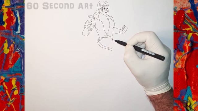 How To Draw Sonya Blade | Mortal Kombat смотреть онлайн