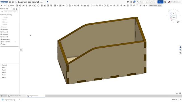 How to design a laser cut box - 3 designs & DXF making... free! смотреть онлайн