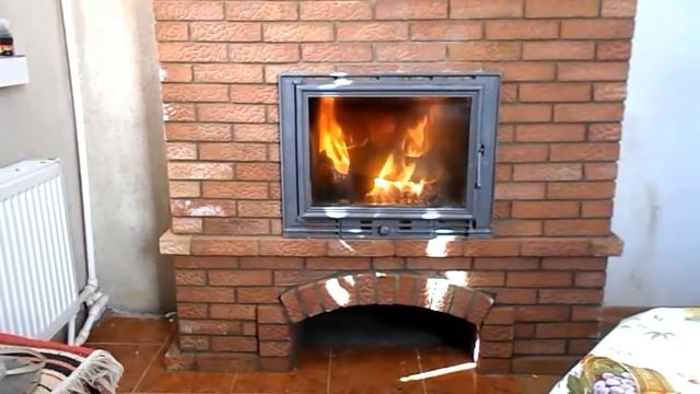 Кирпичная печь с водяным контуром для отопления дома смотреть онлайн