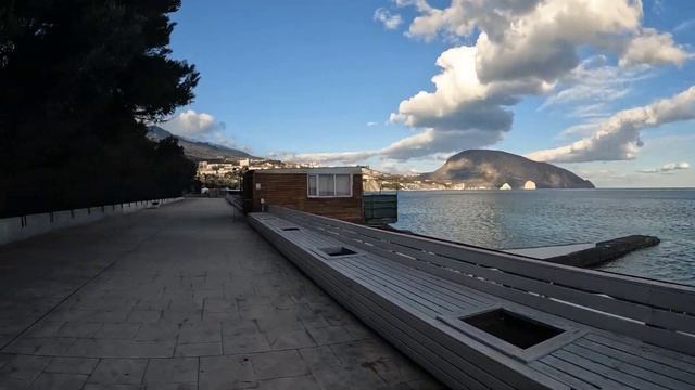 #3. КРЫМ 2023 | МАРШРУТ ДНЯ | ЯЛТА - НИКИТА - ГУРЗУФ - ЯЛТА | февраль , 35 км смотреть онлайн