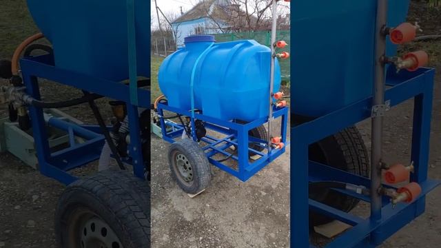 Опрыскиватель прицепной, 500л, садовый смотреть онлайн