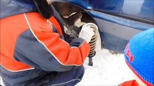 замена задней стойки,пружины,ваз,лада 2115,развод сто(сервисов)