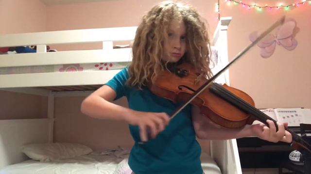 9 year old plays spotted pony on fiddle смотреть онлайн