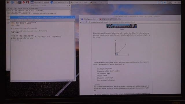 Python Coding and Minecraft смотреть онлайн