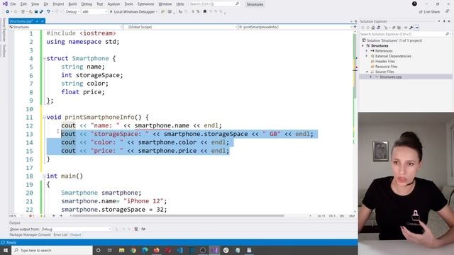 C++ Structures for beginners (explained in 30 minutes) + Test your programming knowledge! смотреть онлайн