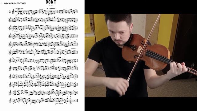 J.Dont - 24 Exc. op.37 №2 смотреть онлайн