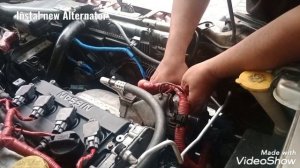 Replace the New Alternator on the Nissan X Trail T30 Car