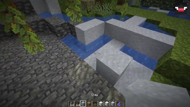 Minecraft: How to Build a Simple Lush Cave Base [Minecraft Snapshot 21w10a] смотреть онлайн