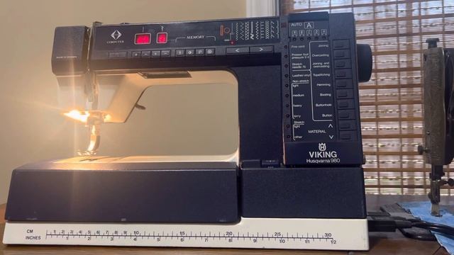 New to me, Viking Husqvarna Prisma 980 смотреть онлайн