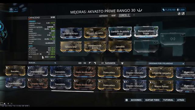 Warframe - 2 Builds de Akvasto Prime смотреть онлайн