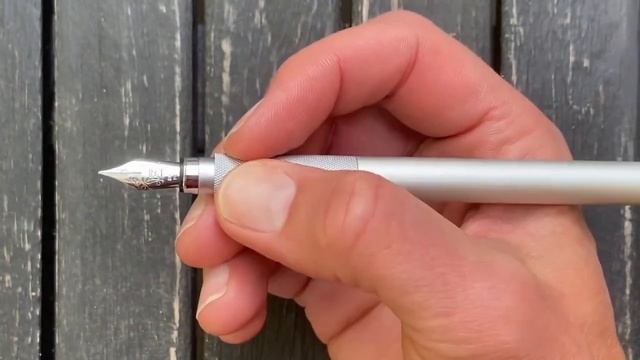 Перьевая ручка Muji Aluminum