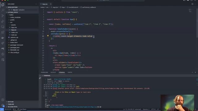 W16D4: React: Lifting State смотреть онлайн