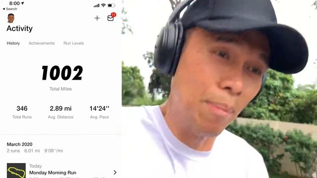 Sin Hits 1,000 miles / 1,600 km in Nike Plus смотреть онлайн