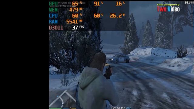 GT 240 512MB 128bit DDR5 GTA 5