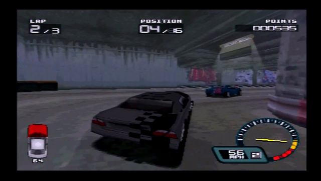 Demolition Racer | Renegade | Parking Lot | PlayStation/PS1/PSX HD смотреть онлайн