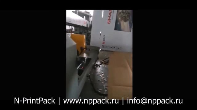 Сшивание гофрокороба ЖК телевизора полуавтоматической машиной Qide серии YXD-040 смотреть онлайн