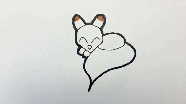 Как нарисовать ЛИСУ / How to draw a FOX смотреть онлайн