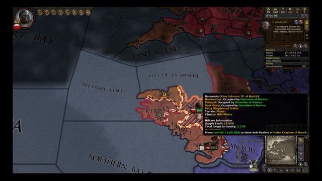 Crusader Kings 2: Hit Space for WAR! |Part 2| смотреть онлайн