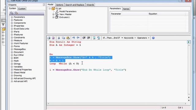 23 AUTODESK INVENTOR ilogic Tutorial ( Other Do Loops ) смотреть онлайн