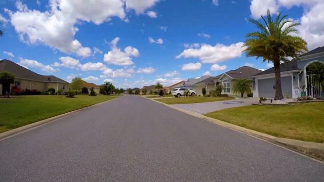 Driving tour of Altair Path in The Villages Florida смотреть онлайн