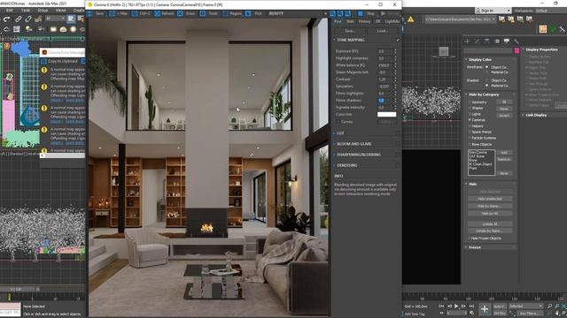 Como configurar el Corona Frame Buffer para sacar un mejor render sin tener que llevarlo a Photosho смотреть онлайн