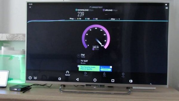 WOW! Up to 330 Mbps WiFi Speed tested on TrustOnX TOX3 Amlogic S905X4 Android 11 Media Player