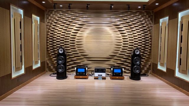 Test phòng mới cùng bộ mcintosh monoblock MC 1.2KW Pre C49 loa B&W 800 D3 смотреть онлайн