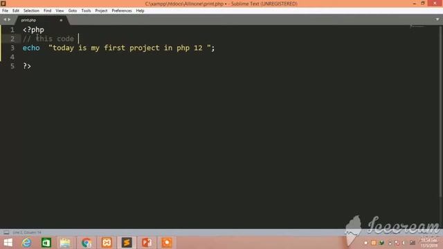 Comments in Php смотреть онлайн