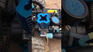 Монстр трак HSP Brontosaurus 1:10 (N 94108) с нитро двигателем (ДВС): обкатка и немного настройки