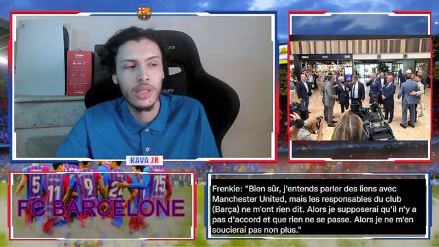 RÉUNION IMPORTANTE FC BARCELONE , CONFERENCE DE PRESSE DE JONG , DEPAY , ACCORD CVC 750M ! L'ACTU смотреть онлайн