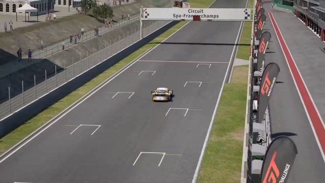 Assetto Corsa Competizione (PS4 Pro) Porsche 911 GT3 R 2019 - Spa-Francorchamps смотреть онлайн