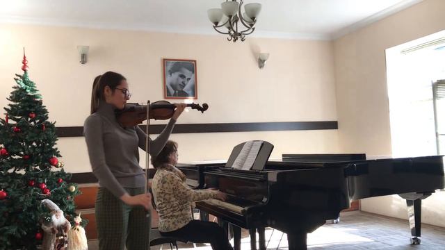 Гетиа Марина | Ф.Верачини Концертная Соната e-moll (1,2 ч.) смотреть онлайн