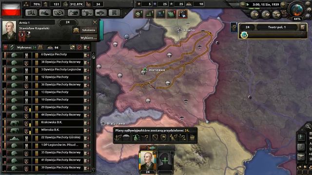 Hearts Of Iron IV:Field Marshal-zagrajmy Polską 1939 rok-ustawianie obrony i dołączenie do Aliantów смотреть онлайн