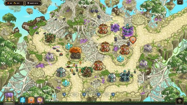 Kingdom Rush Origins E14 - Mactans' Retreat - Veteran 3 Stars (Steam) смотреть онлайн