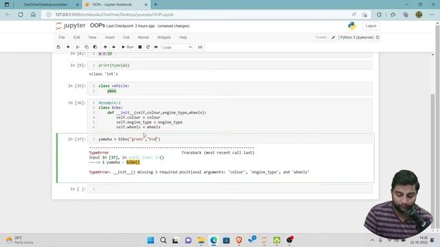 OOP's Concept In Python | Classes And Object's In Python | #python series #trending1 смотреть онлайн