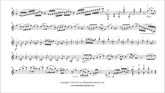 Mazas : Etude Op. 36, No. 3 - Violin