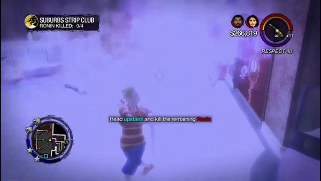 Saints Row 2 The Ronin Stronghold 1: Suburbs Strip Club смотреть онлайн