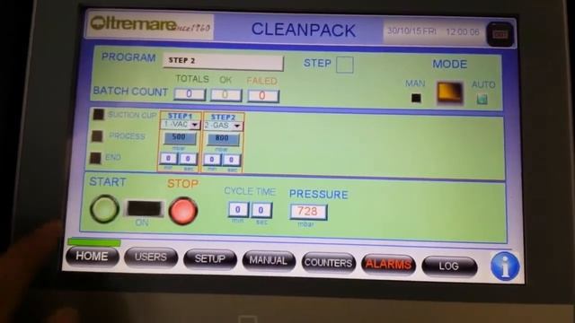 OLTREMARE CLEANPACK 2.5 BIG BAG VACUUM & MAP PACKING SYSTEMS