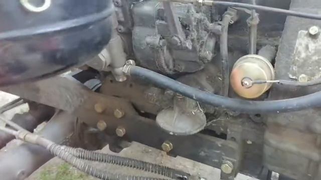 Замена масло в двигателе км385 На Синтайе244. смотреть онлайн