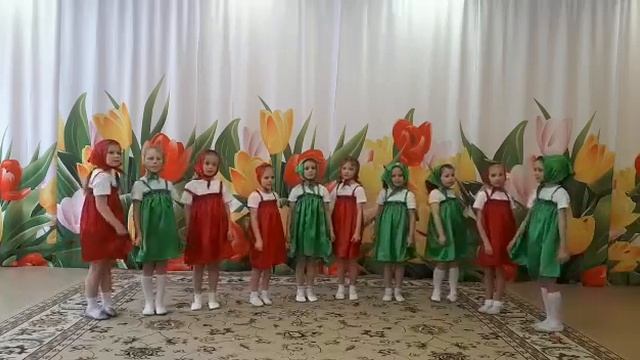 "Матрёшки", русская народная песня - Народное пение - Ансамбль "Звёздочки" смотреть онлайн