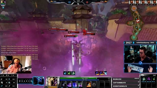 Smite: I Challenged Weak3n to Beat 5 Bacchus Bots for $100 смотреть онлайн