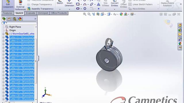 GearTeq Demo Video: Worm Gear Tooth Creation Methods смотреть онлайн