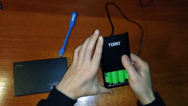 TOMO V8-4 - Power Bank с сайта AliExpress на аккумуляторах 18650 смотреть онлайн